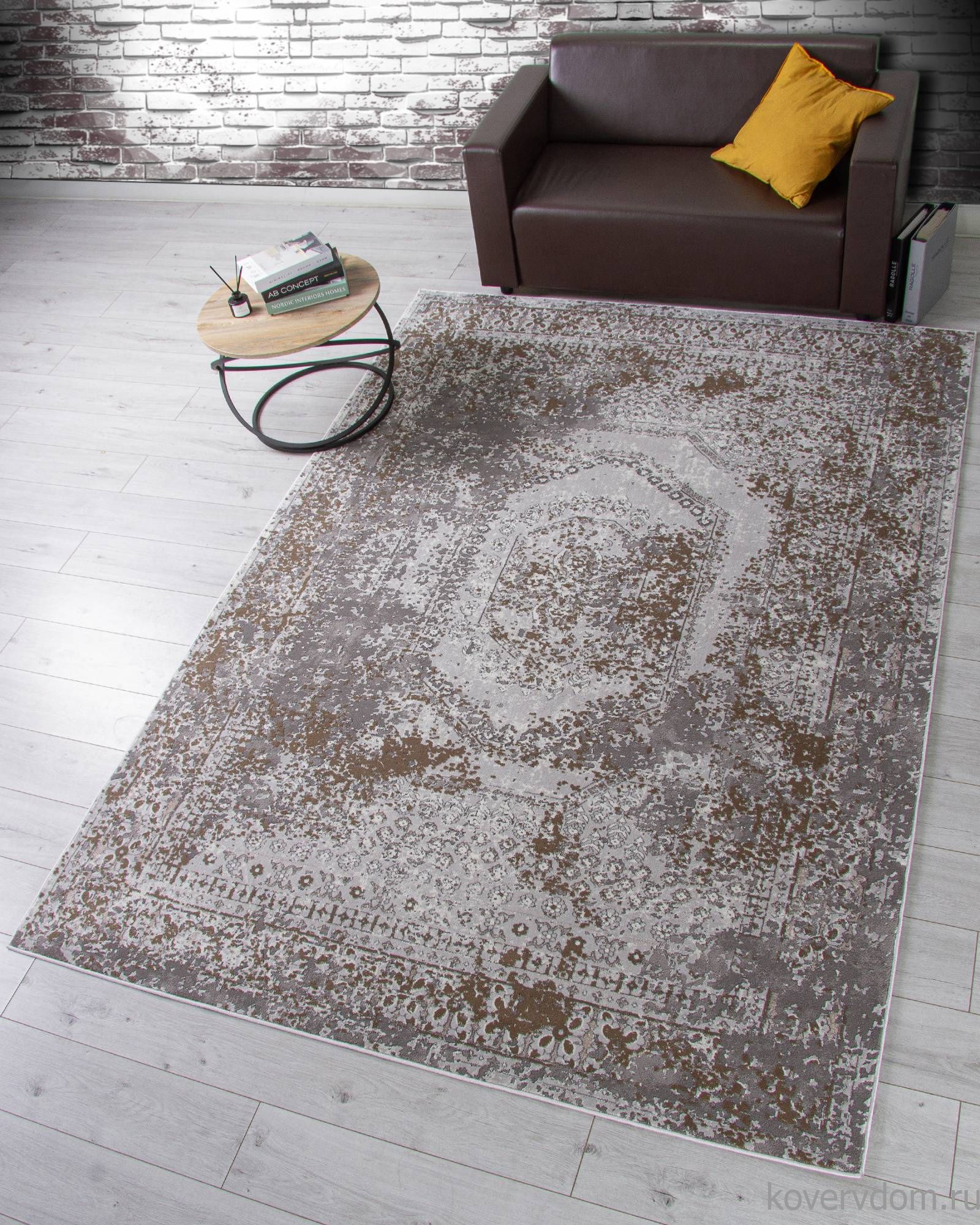 Ковер GRAFF F240 GRAY-BEIGE Ковер GRAFF F240 GRAY-BEIGE