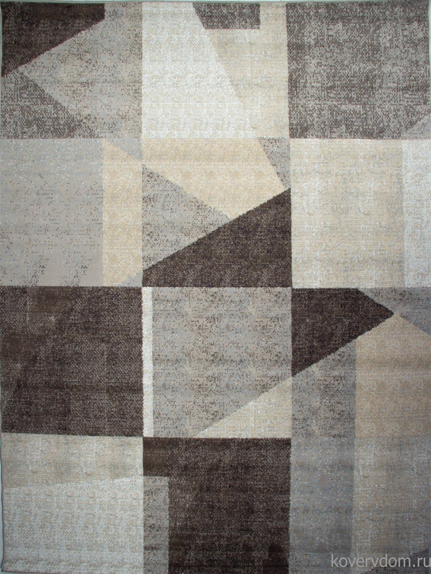 Ковер PRAGA 06052B BROWN / TOZ GRI