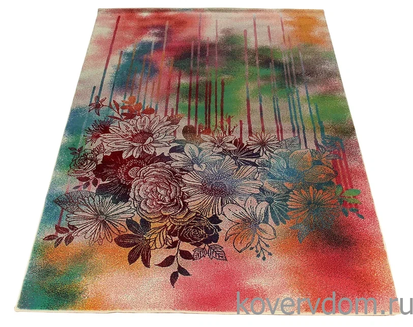 Шерстяной ковер Hunnu Цветы 6A1883 175