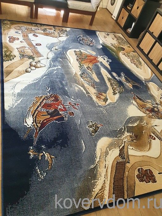 Ковер Морская тематика 86022 Ковер Морская тематика 86022