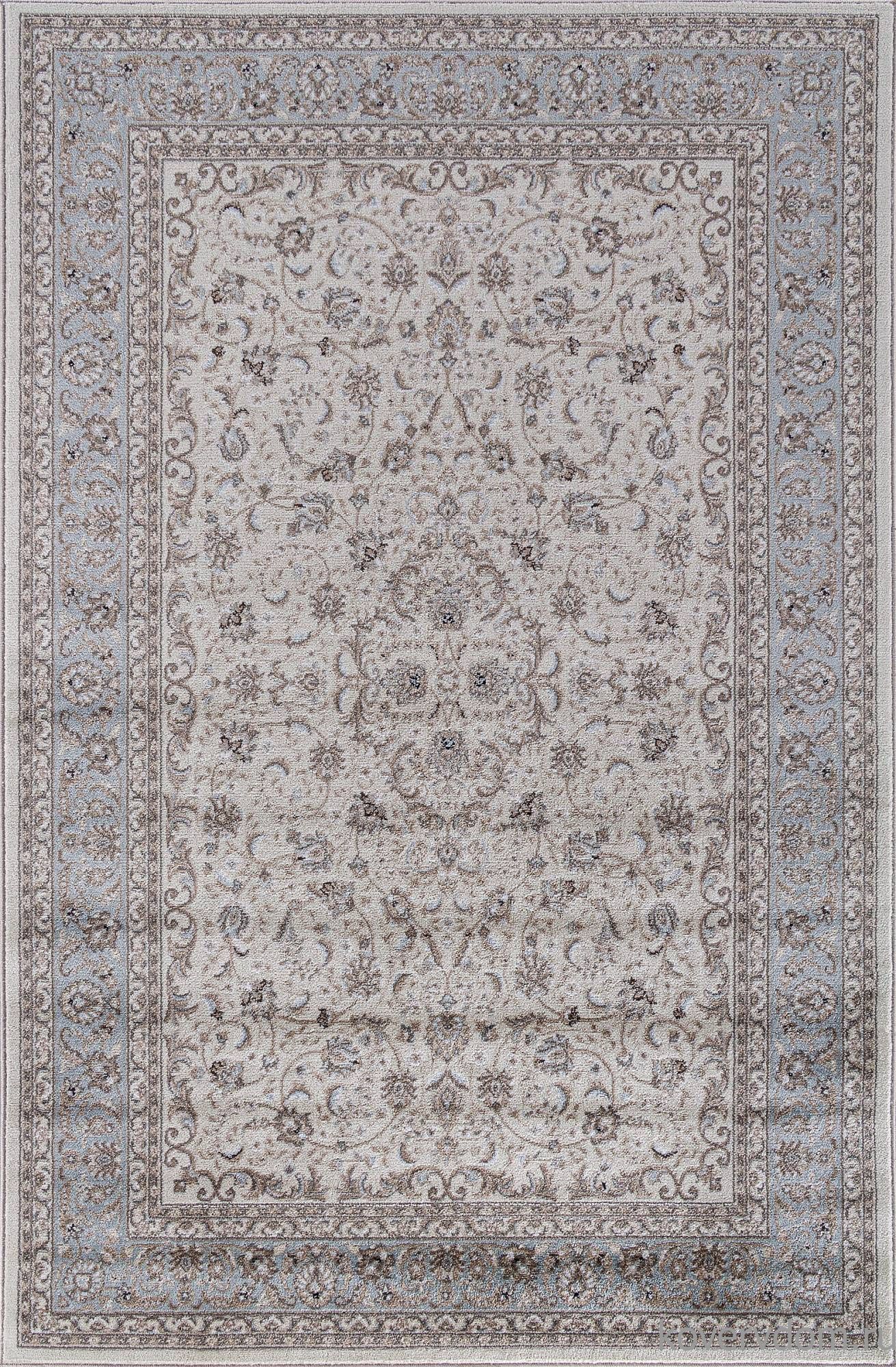 Ковер VALENCIA DELUXE F014 CREAM-L.BLUE