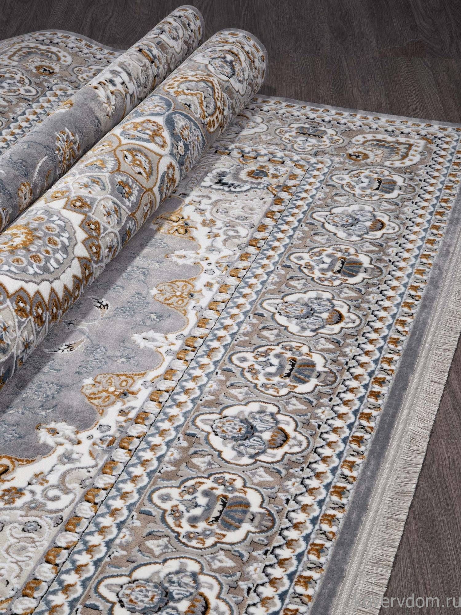 Ковер CASABLANKA 9756A GREY / GREY Ковер CASABLANKA 9756A GREY / GREY