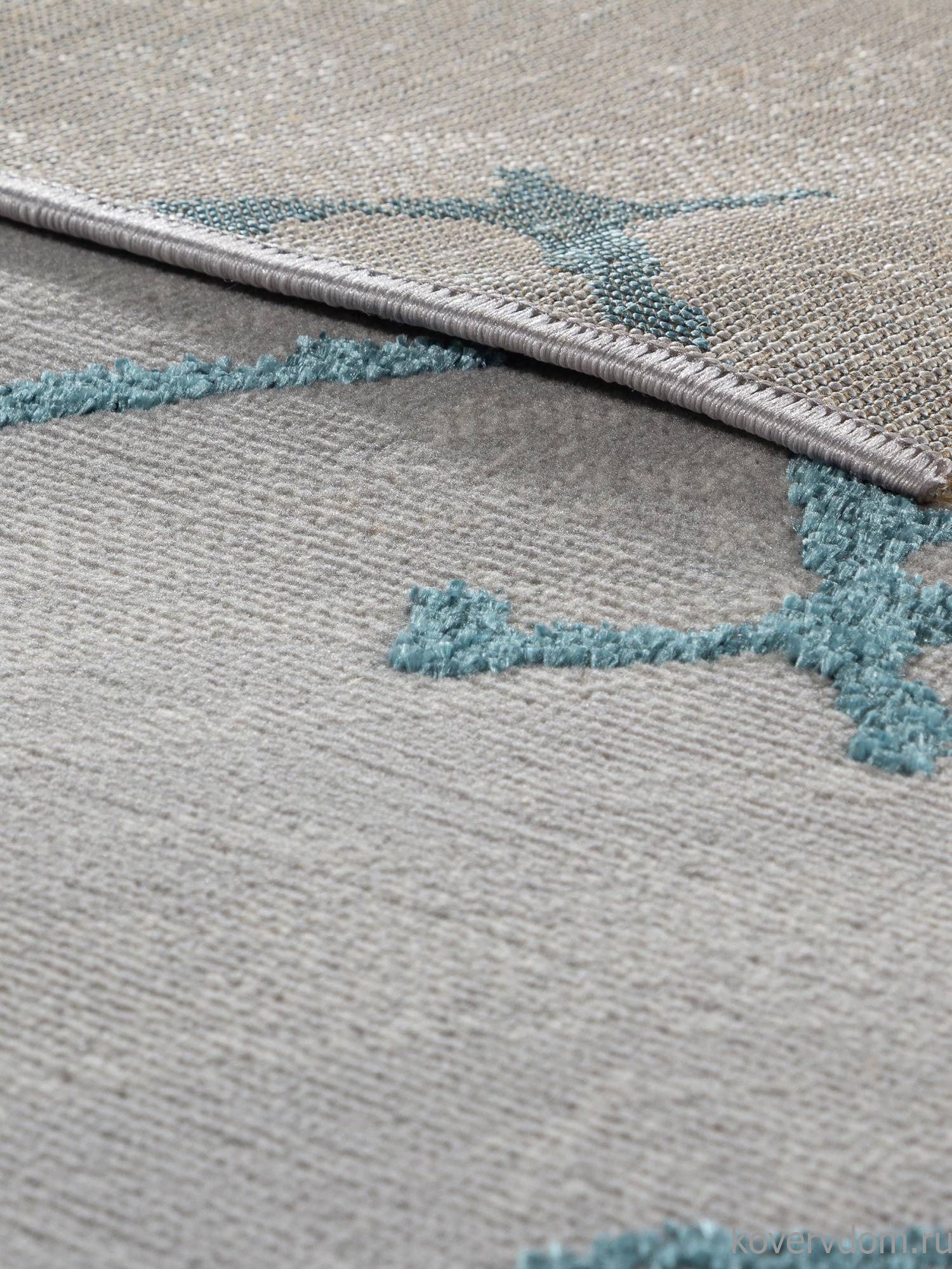 Ковровая Дорожка LIMAN F164 GRAY-D.BLUE Ковровая Дорожка LIMAN F164 GRAY-D.BLUE