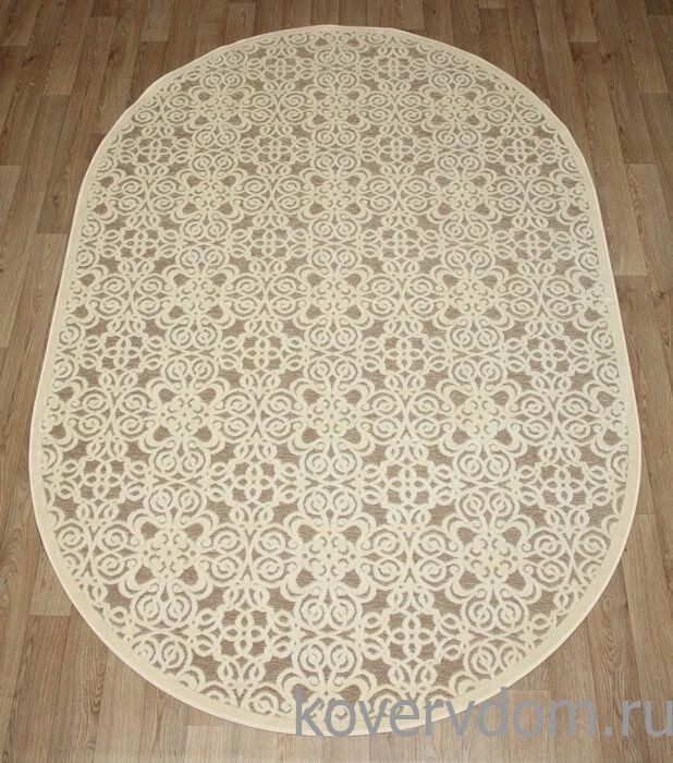 Рельефный ковер из вискозы GENOVA 38036 6565 90 ОВАЛ