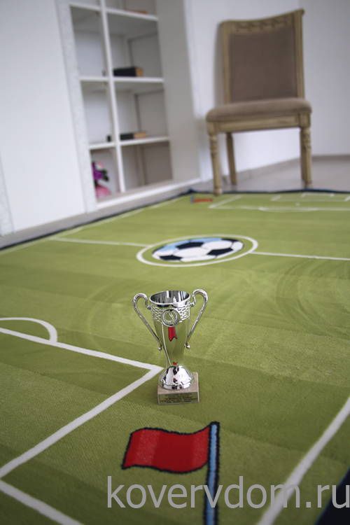Детский развивающий ковер PTT Sorona JOYFUL KIDS Футбольное поле Детский развивающий ковер PTT Sorona JOYFUL KIDS Футбольное поле