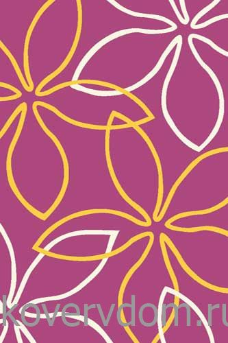 Ковер SUNRISE v806 PINK-YELLOW