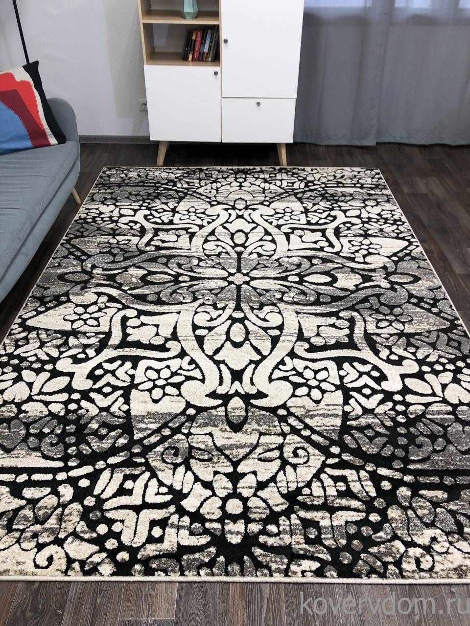 Ковер IBIZA 4101 BEIGE-BLACK Ковер IBIZA 4101 BEIGE-BLACK