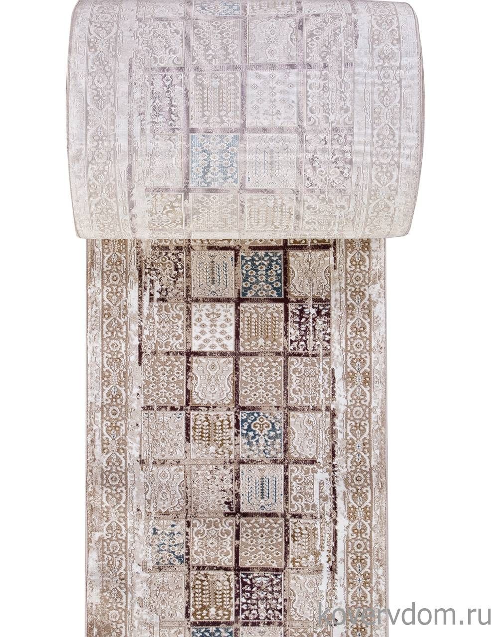 Ковровая Дорожка QUANTUM 03004B BROWN / BROWN