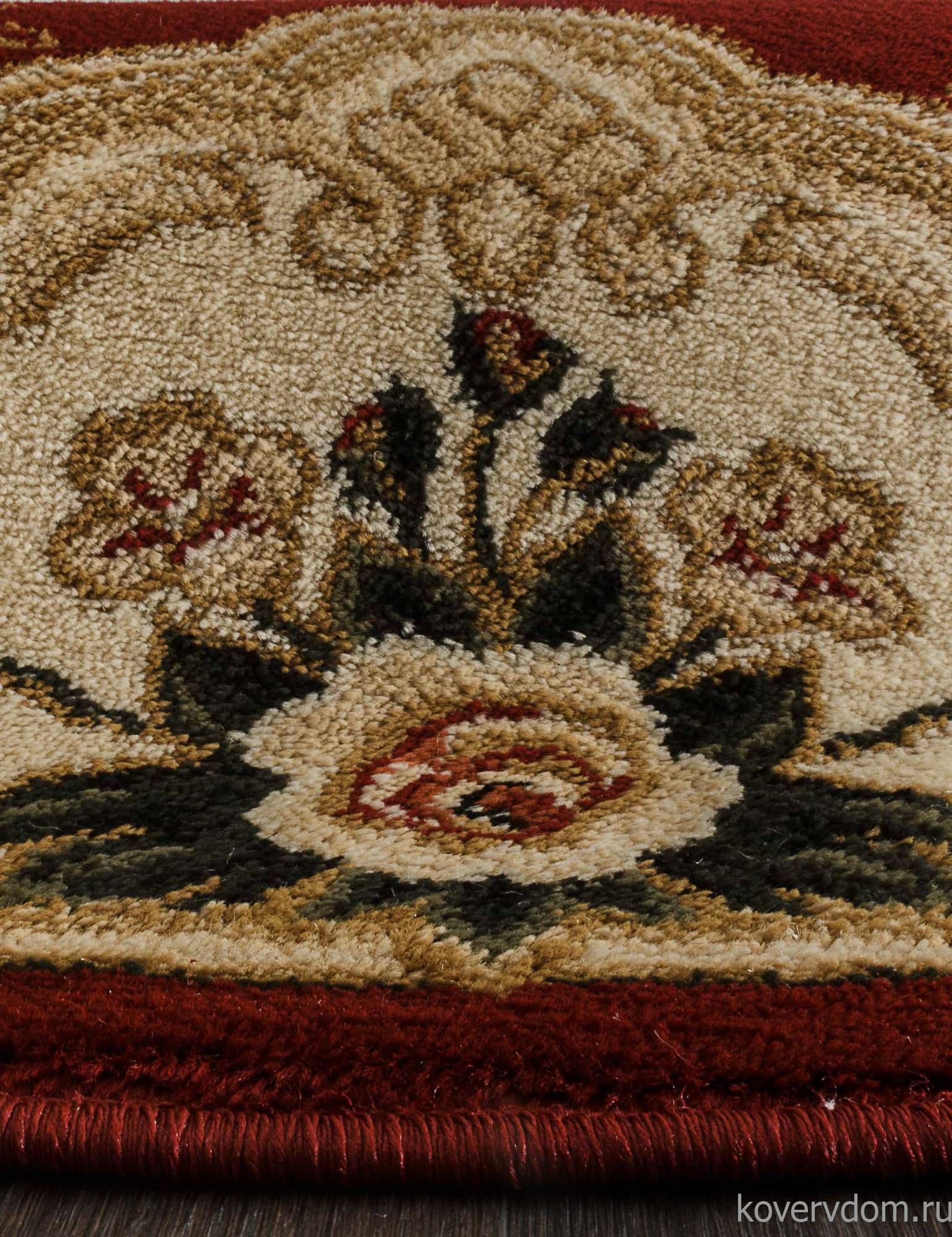 Ковер VALENCIA 2 D317 RED Овал