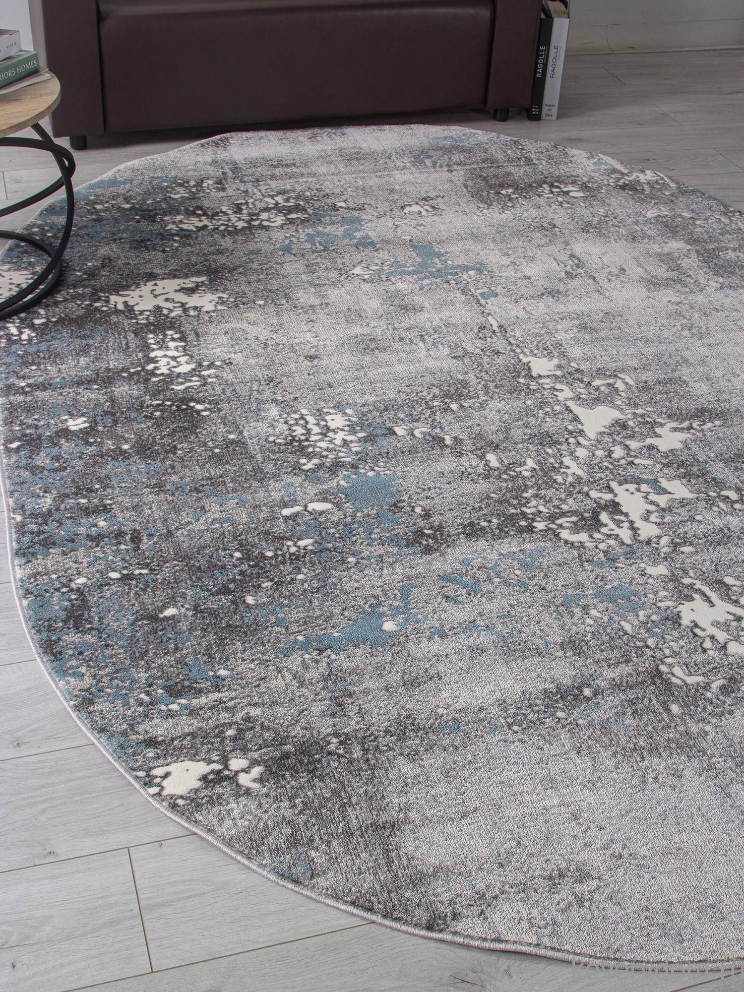 Ковер ATLANTIS D996 GRAY Овал