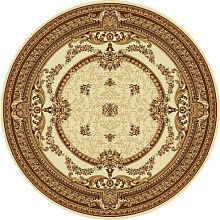 Круглый ковер из шерсти шерстяной Floare DOFIN 209-61148 КРУГ