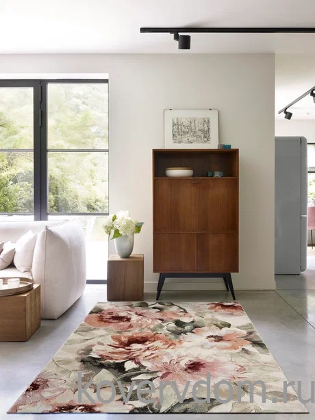 Ковер с цветами ARGENTUM 63421 7474 Ковер с цветами ARGENTUM 63421 7474