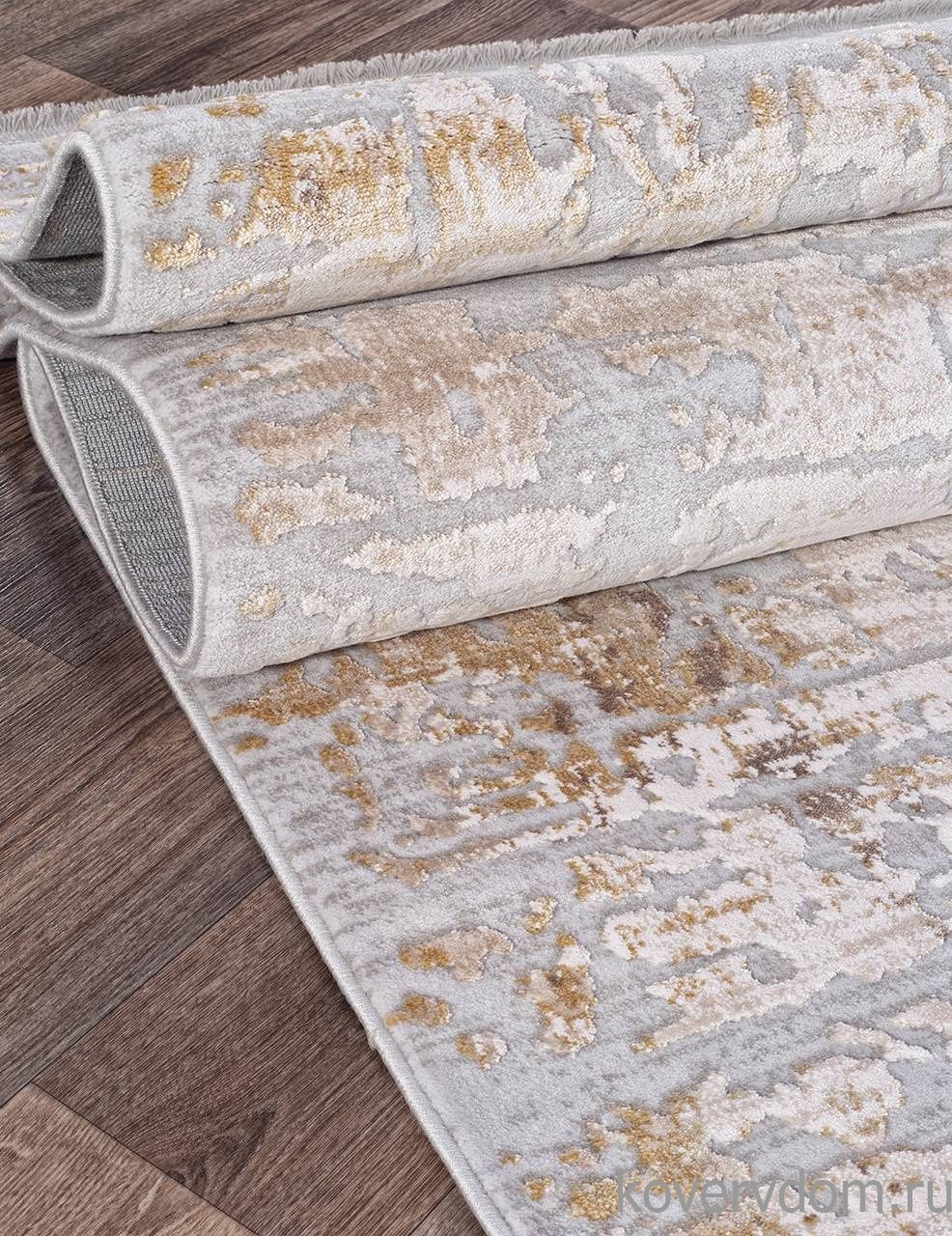 Ковер DIOR 5853A GREY - GOLD Ковер DIOR 5853A GREY - GOLD