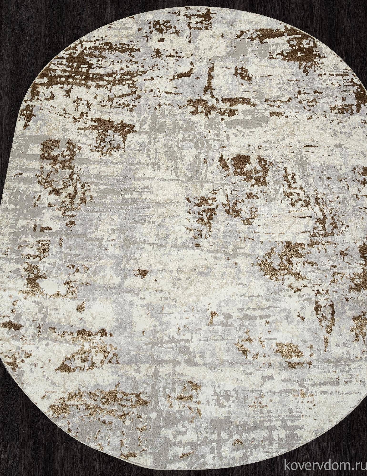 Ковер PALERMO F284 BEIGE-GREEN Овал Ковер PALERMO F284 BEIGE-GREEN Овал