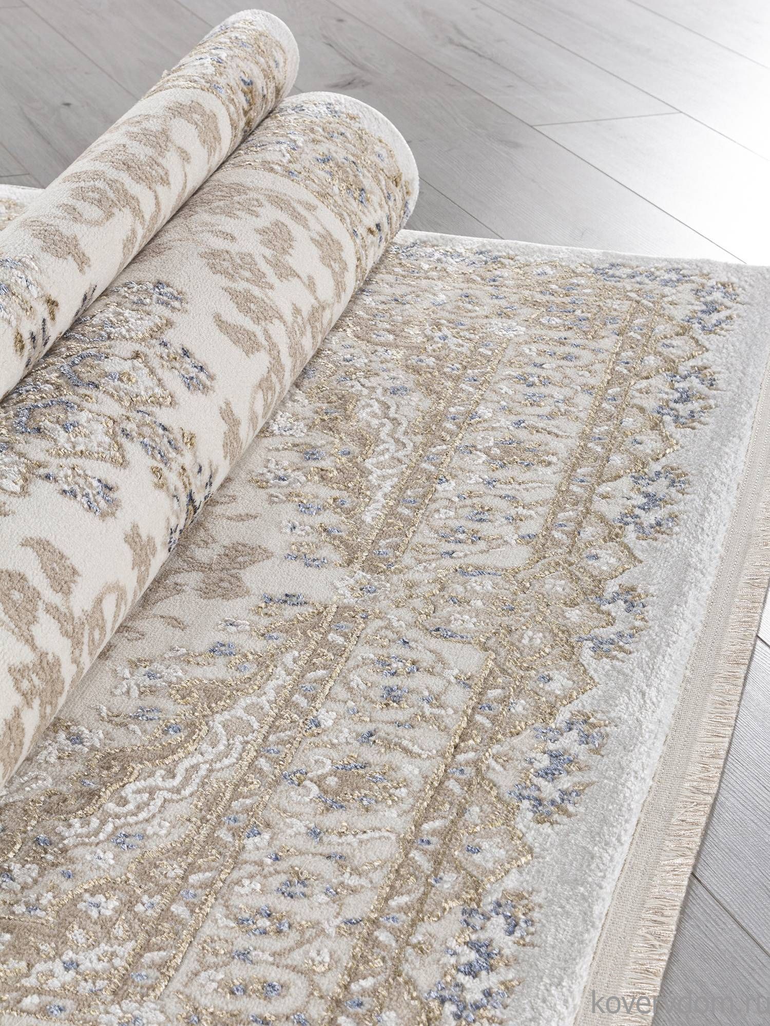 Ковер MOSSO 27239A CREAM / NAVY