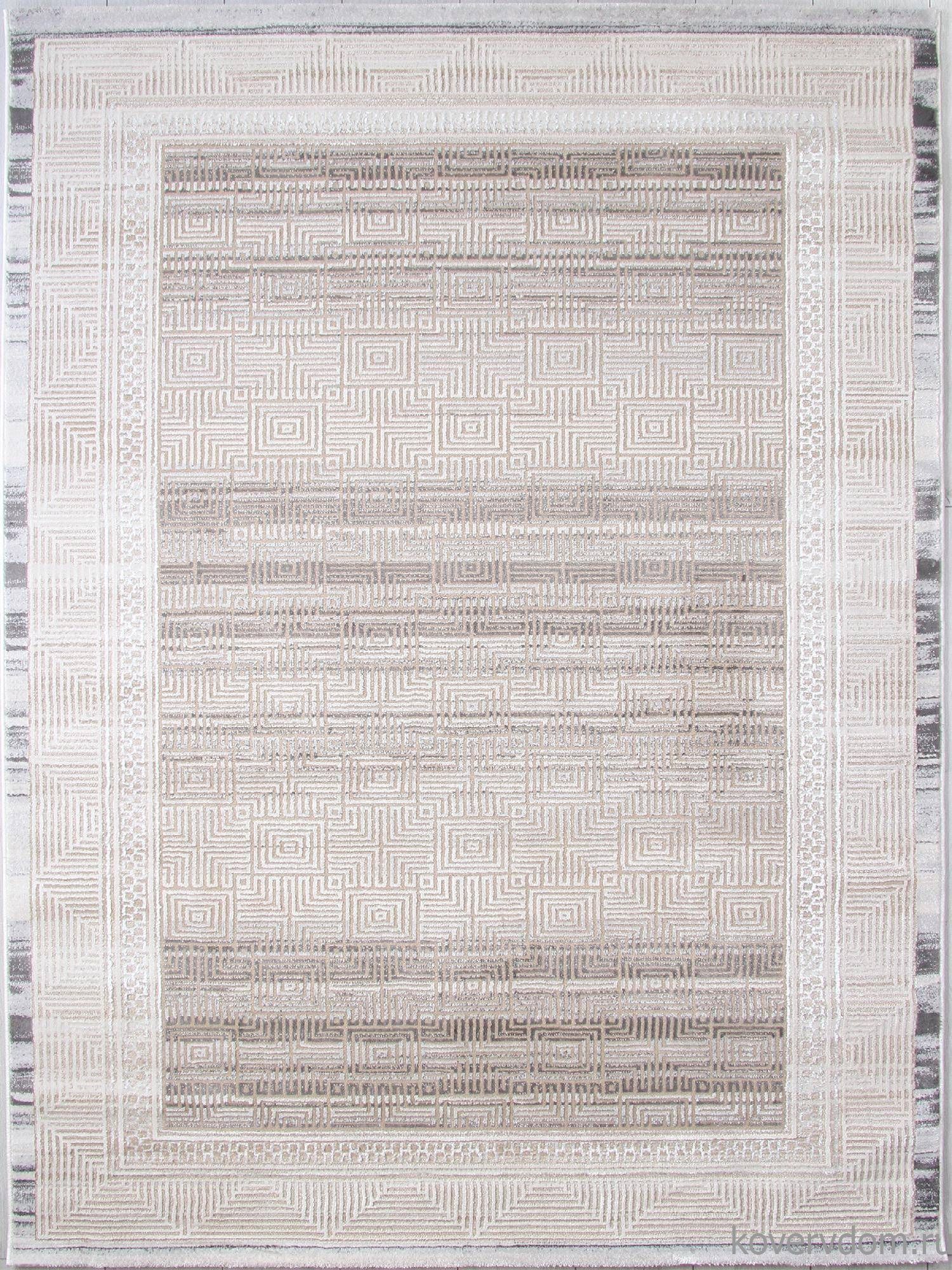 Ковер AMELI 9247A S.BEIGE / P.WHITE