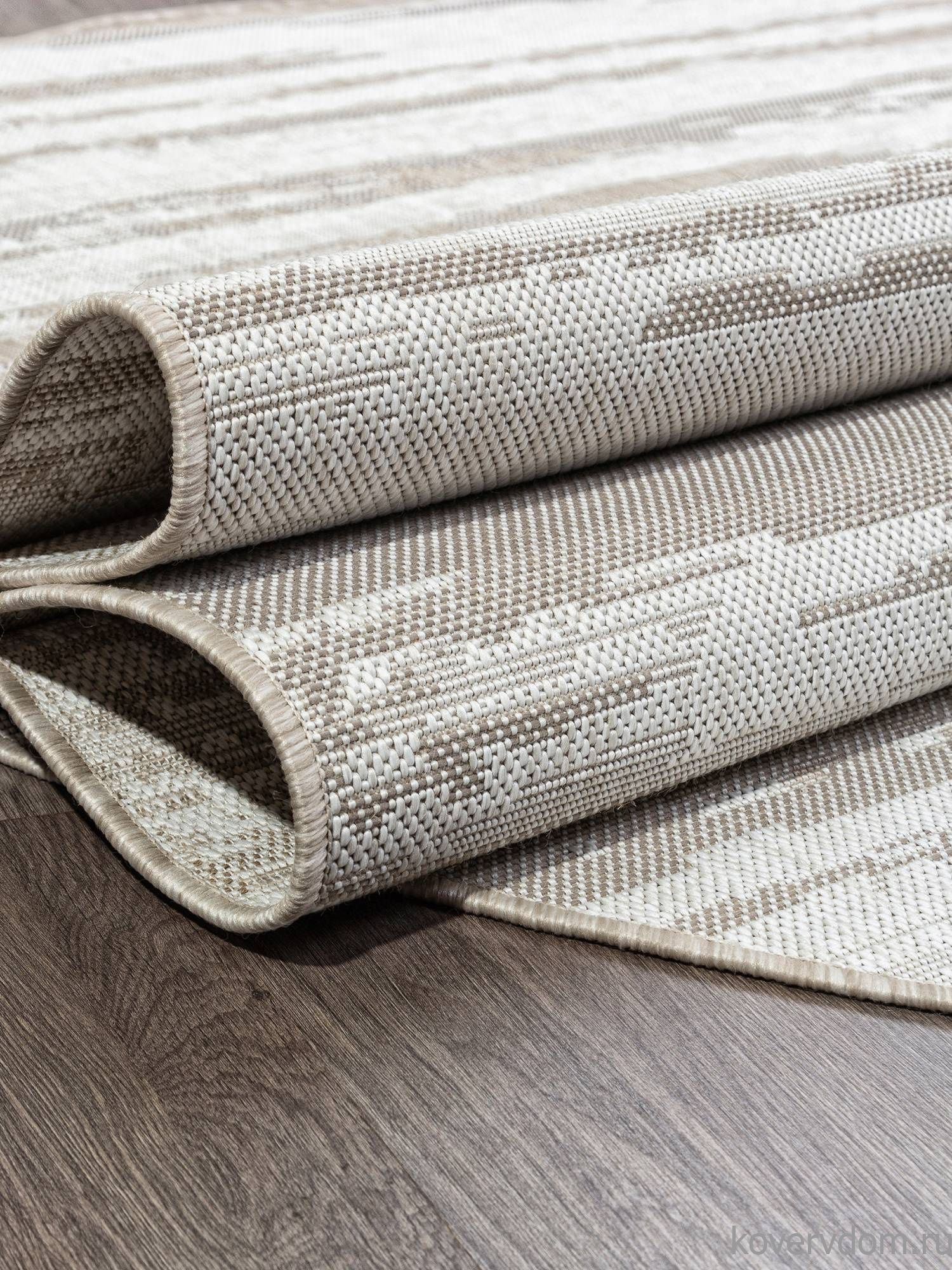 Ковер-циновка KAIR S143 BEIGE Овал