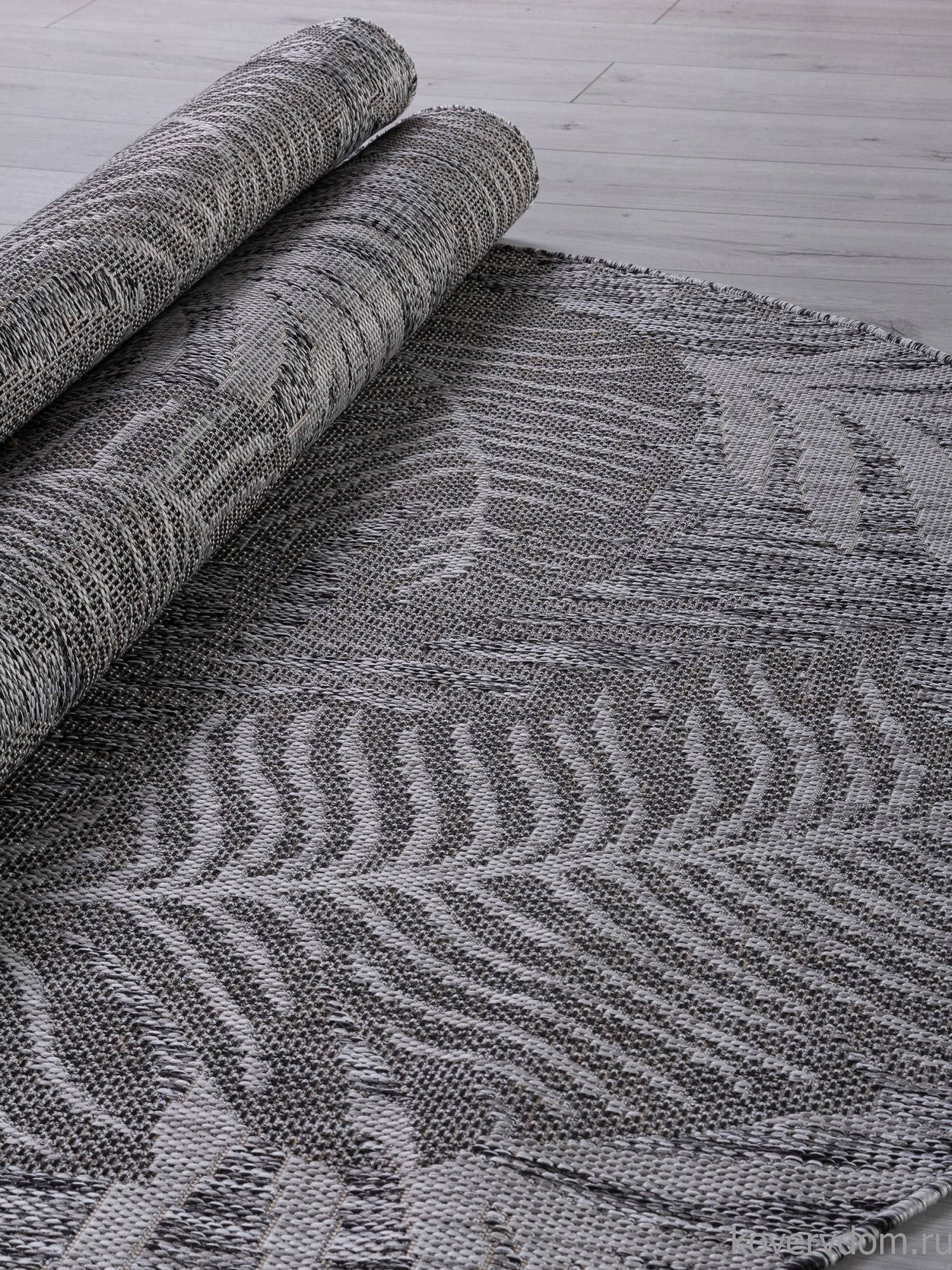 Ковер KAIR-A S132 DARK GRAY Овал