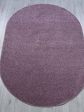 Ковер в спальню LANA-A T600 PURPLE Овал