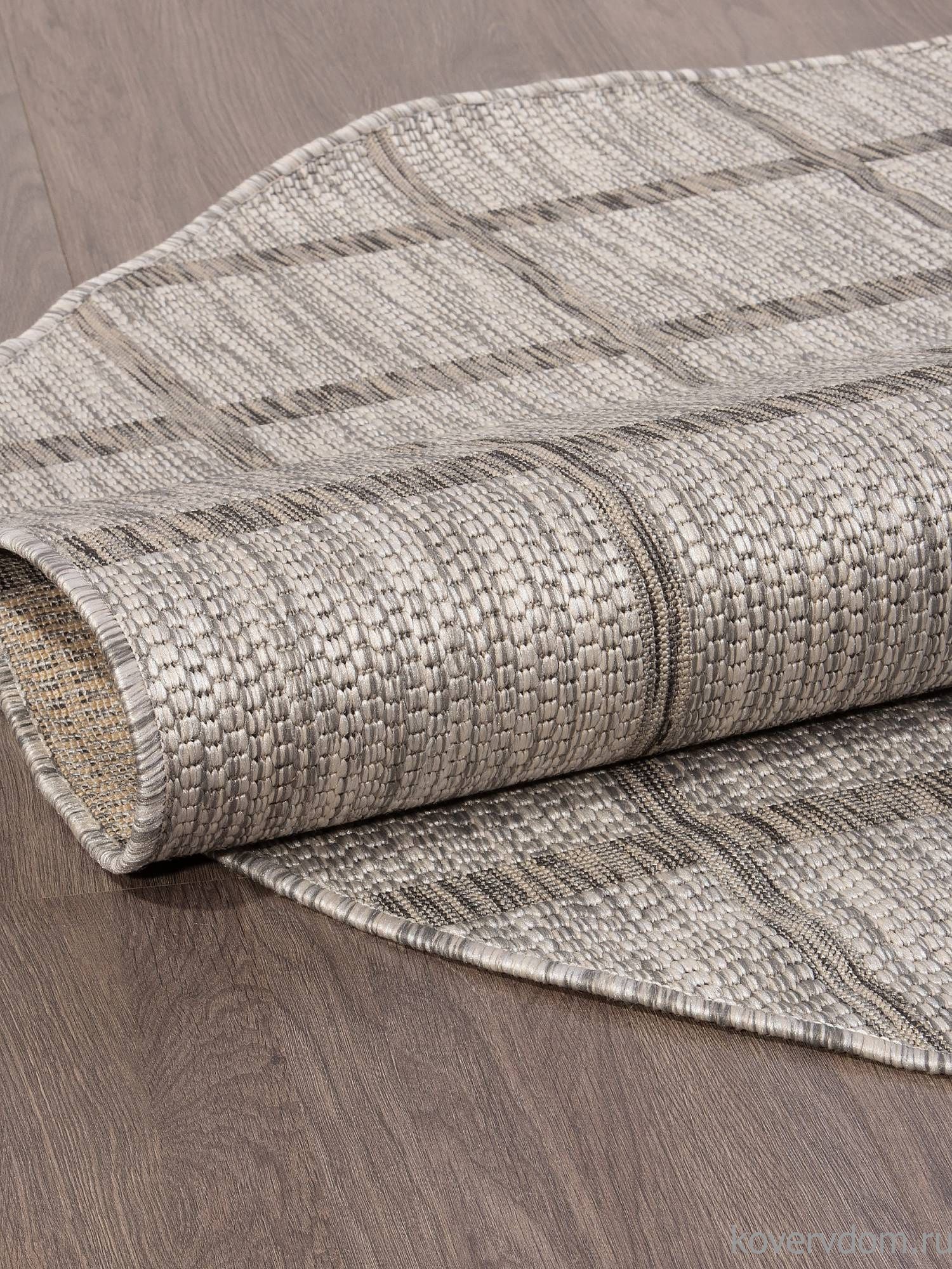 Ковер ВЕГАС S004 GRAY Овал