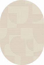 Ковер DIOS F440 LIGHT CREAM Овал